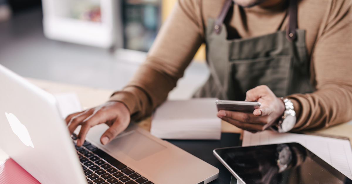 Small business owner finding the best attorney for their business.